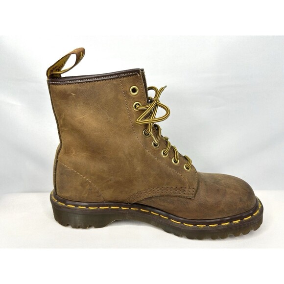 Vintage Dr Martens 1460 Boots 8 Eye Brown Men’s 6 UK 8 US Y2K - Picture 6 of 11